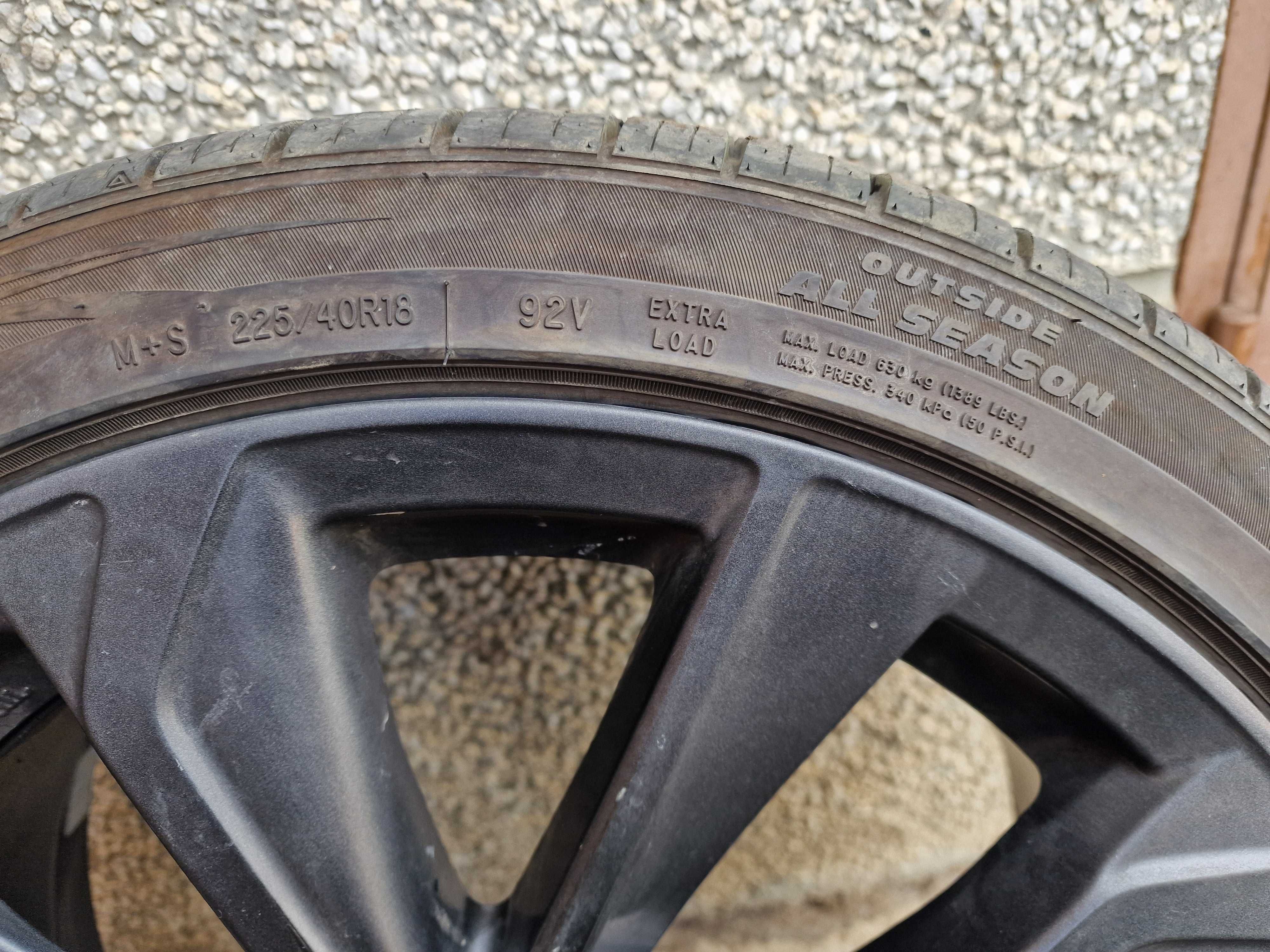 Гуми с Джанти 18" / 5х100 / 54.1 - Toyota