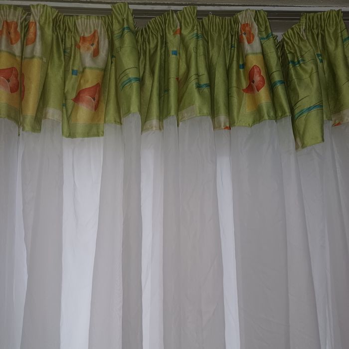 Perdea voal cu bordura 7.8m