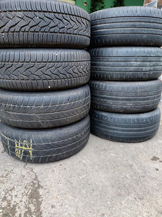 Jante audi 5x112, anvelope 205/55/r16 m+s