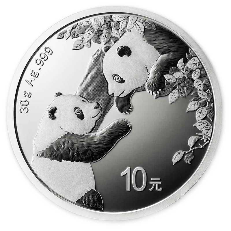 Сребърна монета - Китайска панда 2023г.