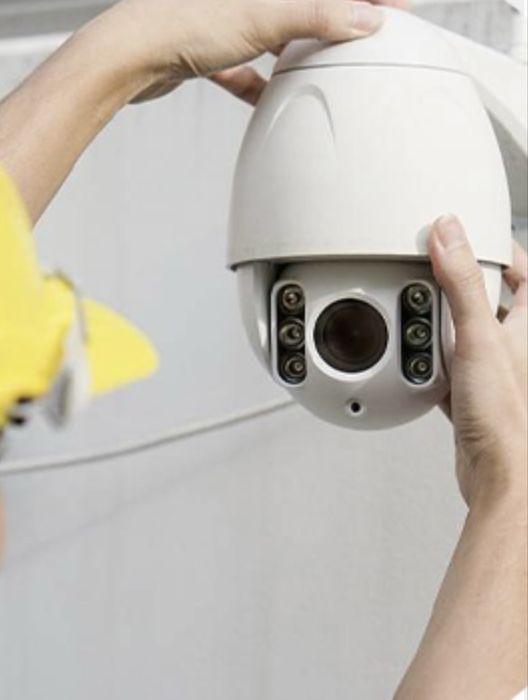 Утановка камер видеонаблюдение установка кроштейнов любой сложности