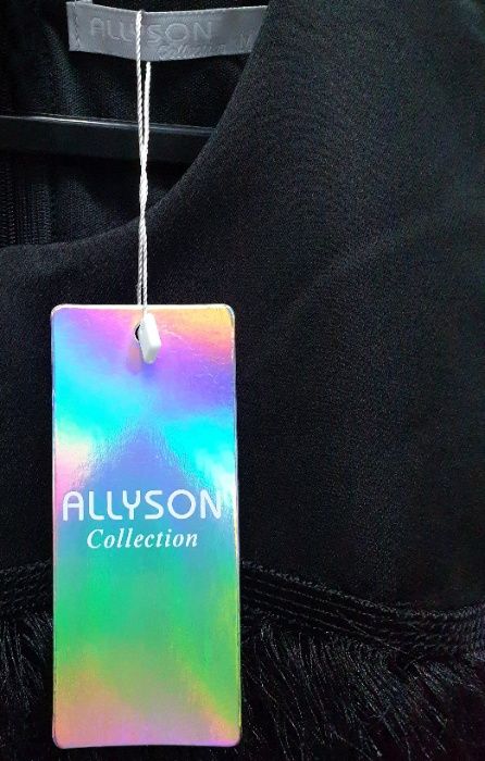 ПОСЛЕДНО НАМАЛЕНИЕ! Нова рокля модна компания Allyson официална черна