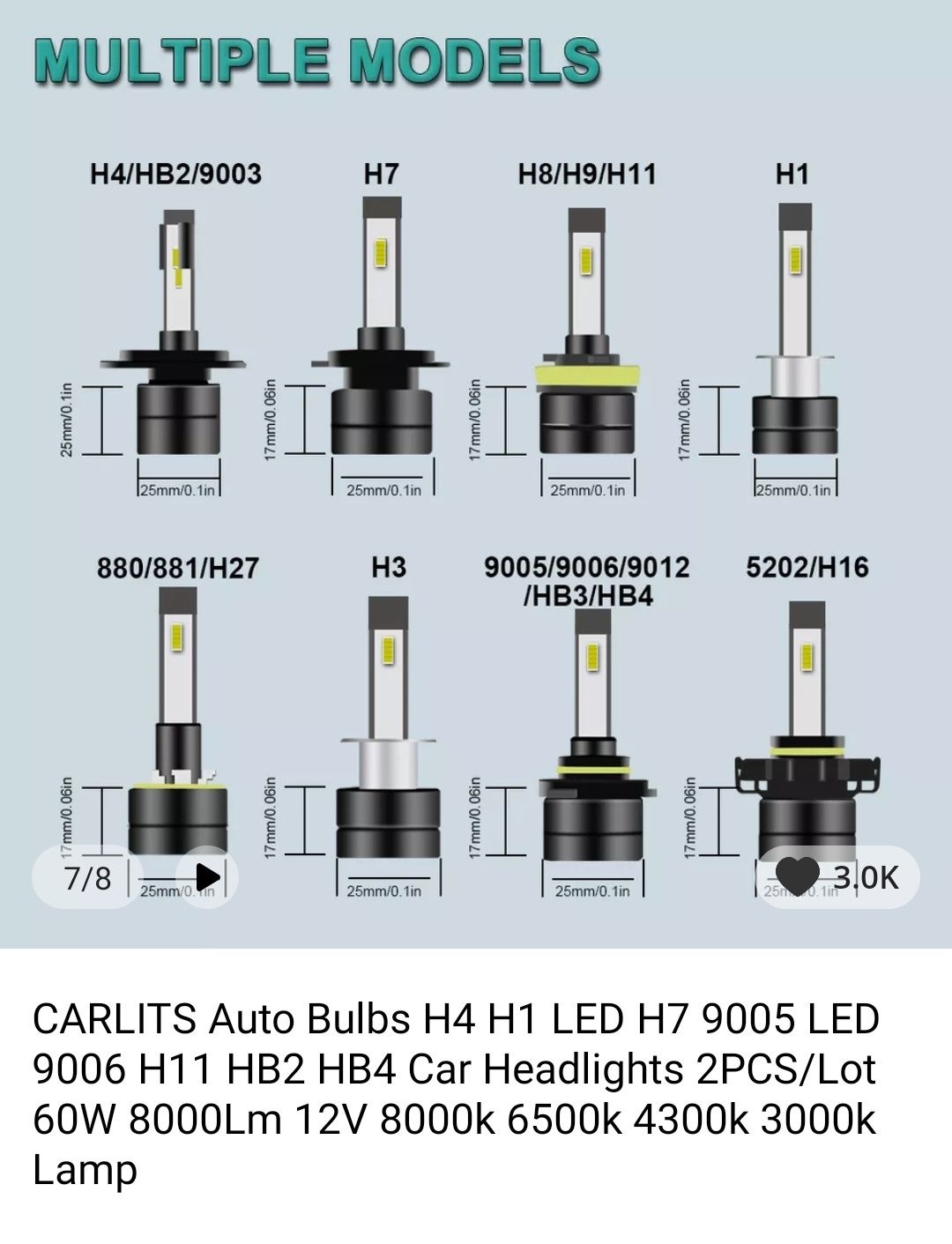 LED H1 и  canbus