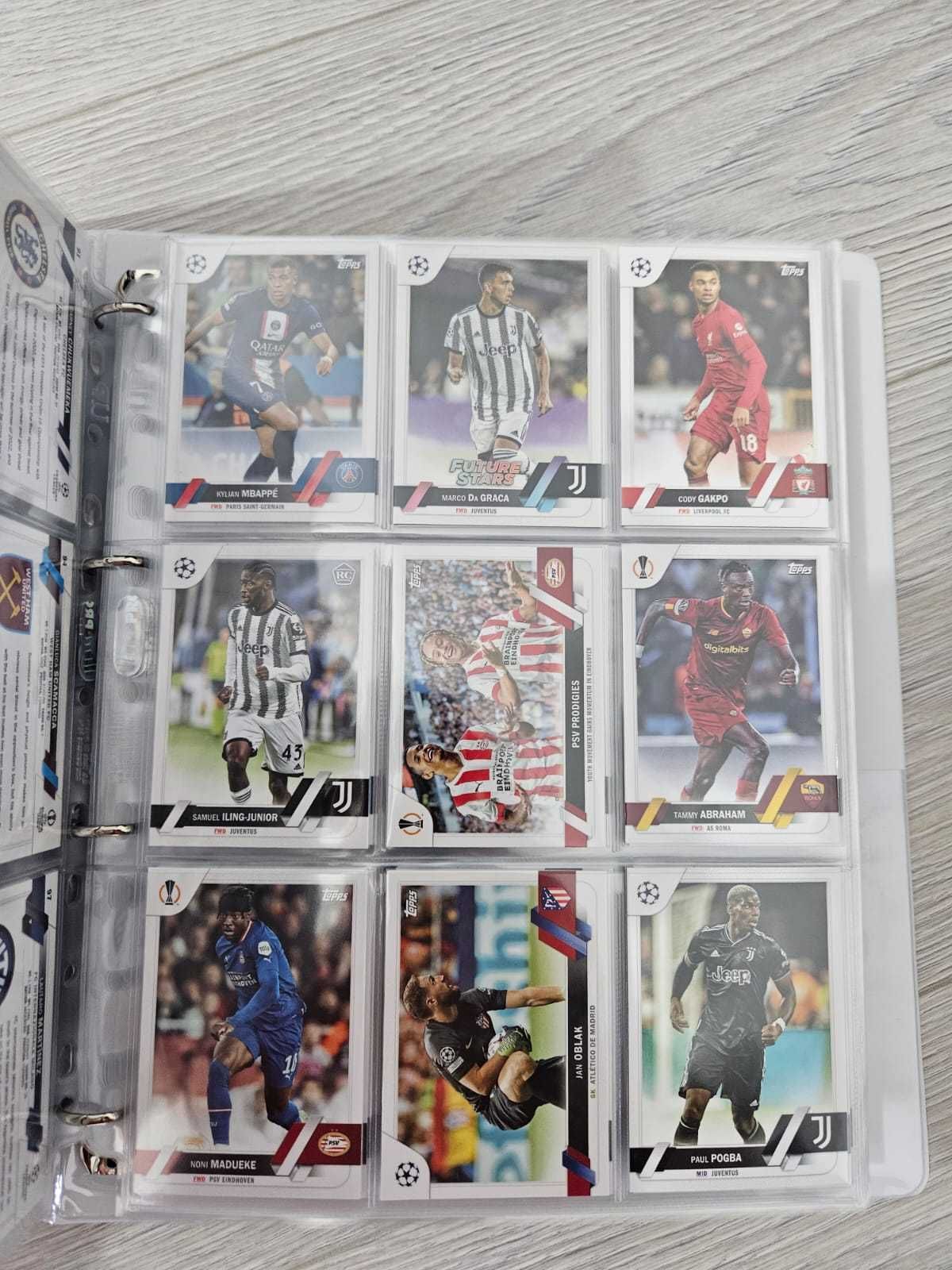 Base set - Topps Clubs Competition 2022/2023 - 200 cartonase