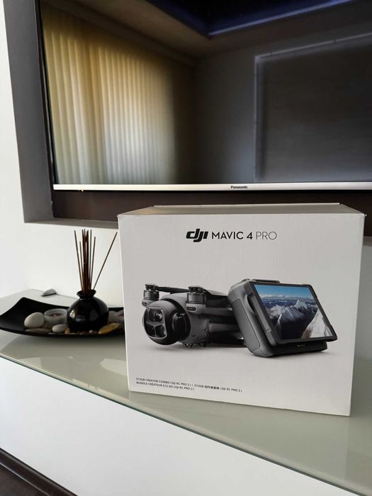 + Нов + DJI Mavic 4 Pro 512GB Creator Combo RC Pro 2 + 2Y Care Refresh