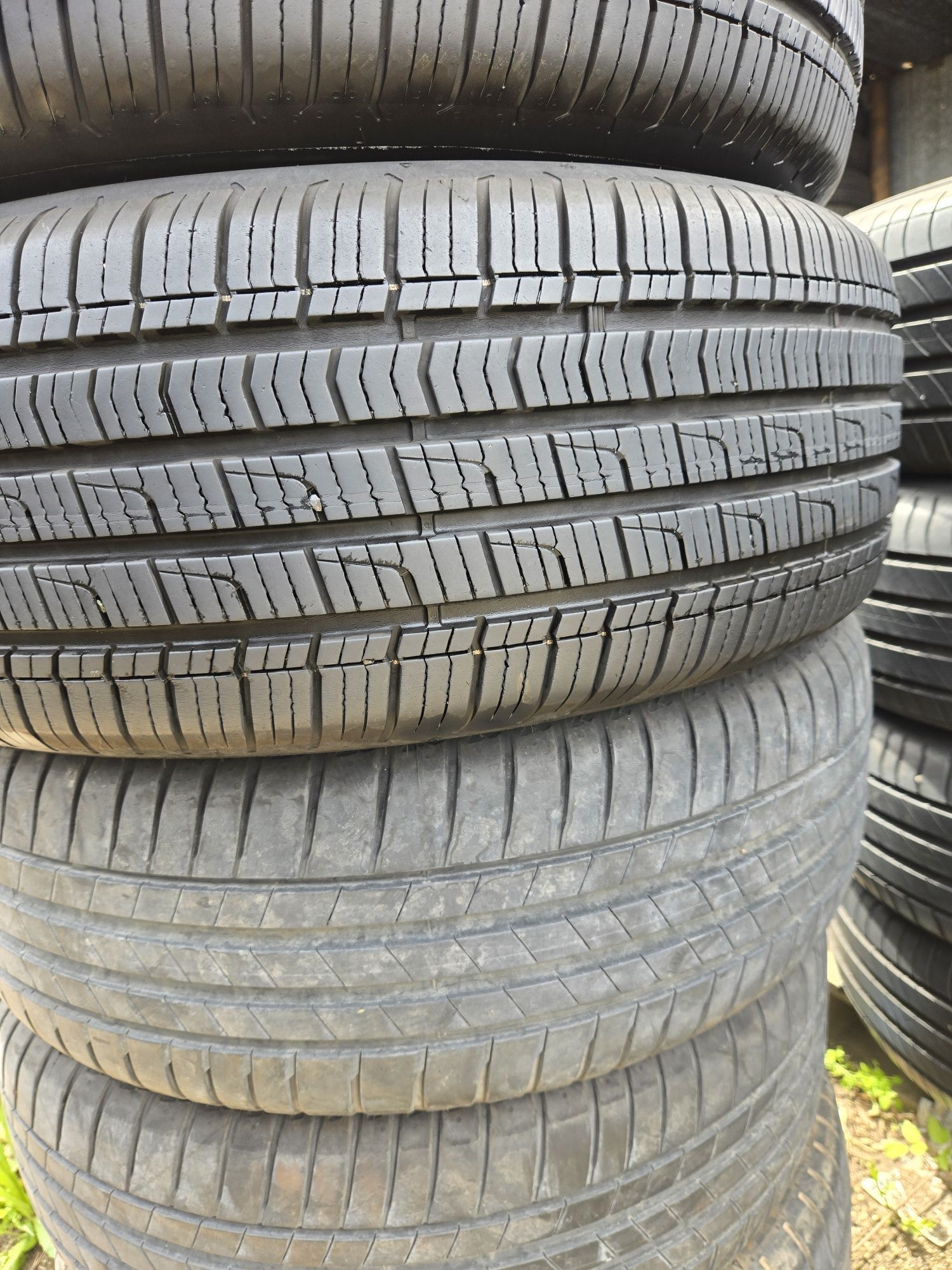 2бр. 215 60 16 Dunlop всесезонни.