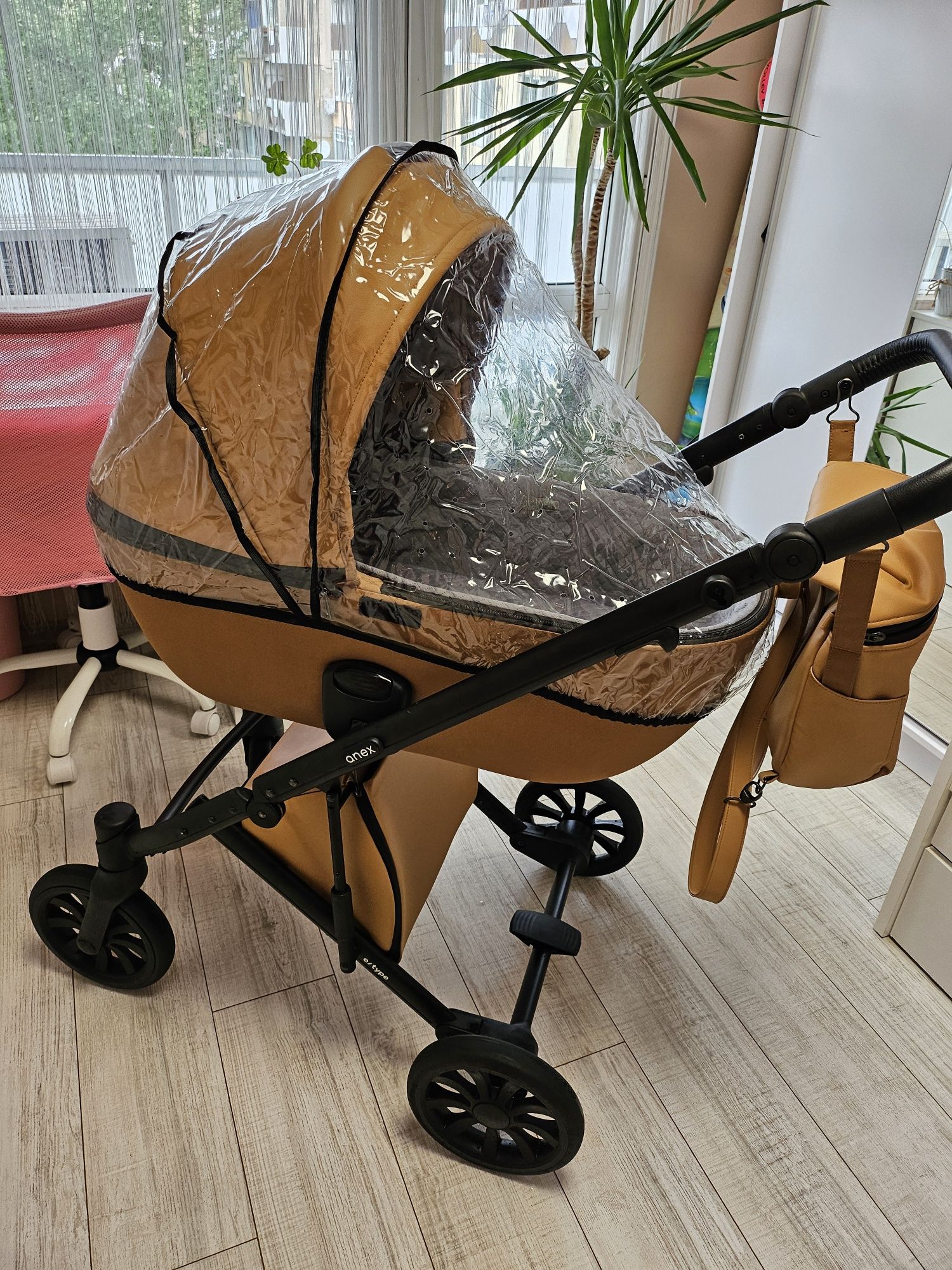 Детска количка Anex e-type и кошница за кола Picel Anex/Avionaut