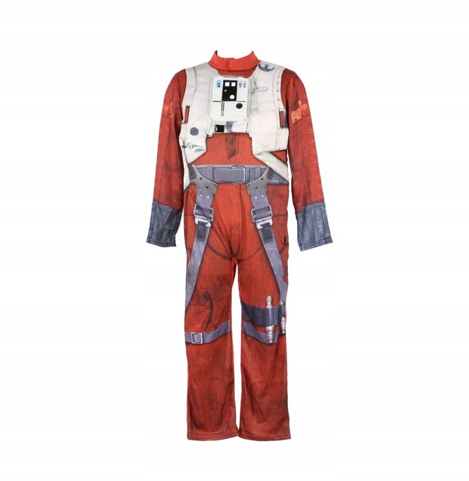 Нов детски костюм  X-WING POE RUBIES STAR WARS , размер 5-6г и 7-8г