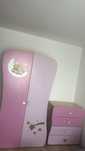 Mobilier fetite ( Dulap +Noptiera)