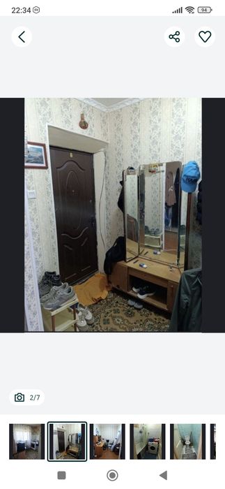 Срочно продаётся 2х комнатная квартира