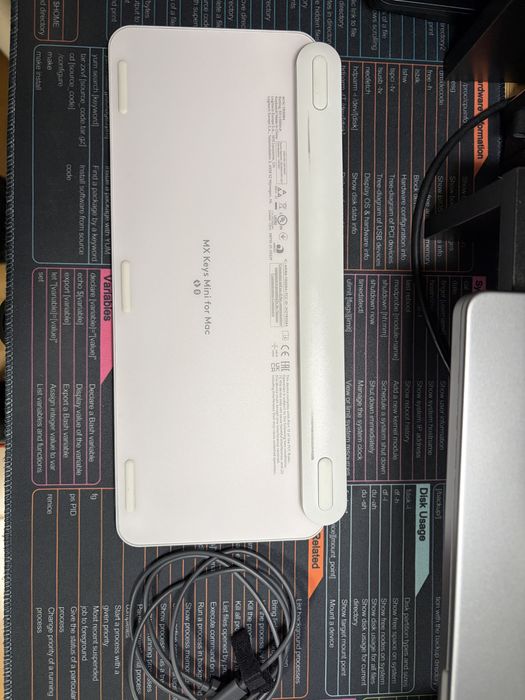 Logitexh MX Keyw Mini for Mac Pale Gray