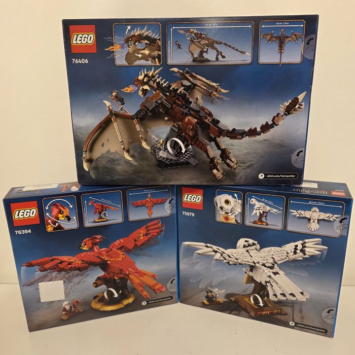 Lego Harry Potter 75979, 76394, 76406
