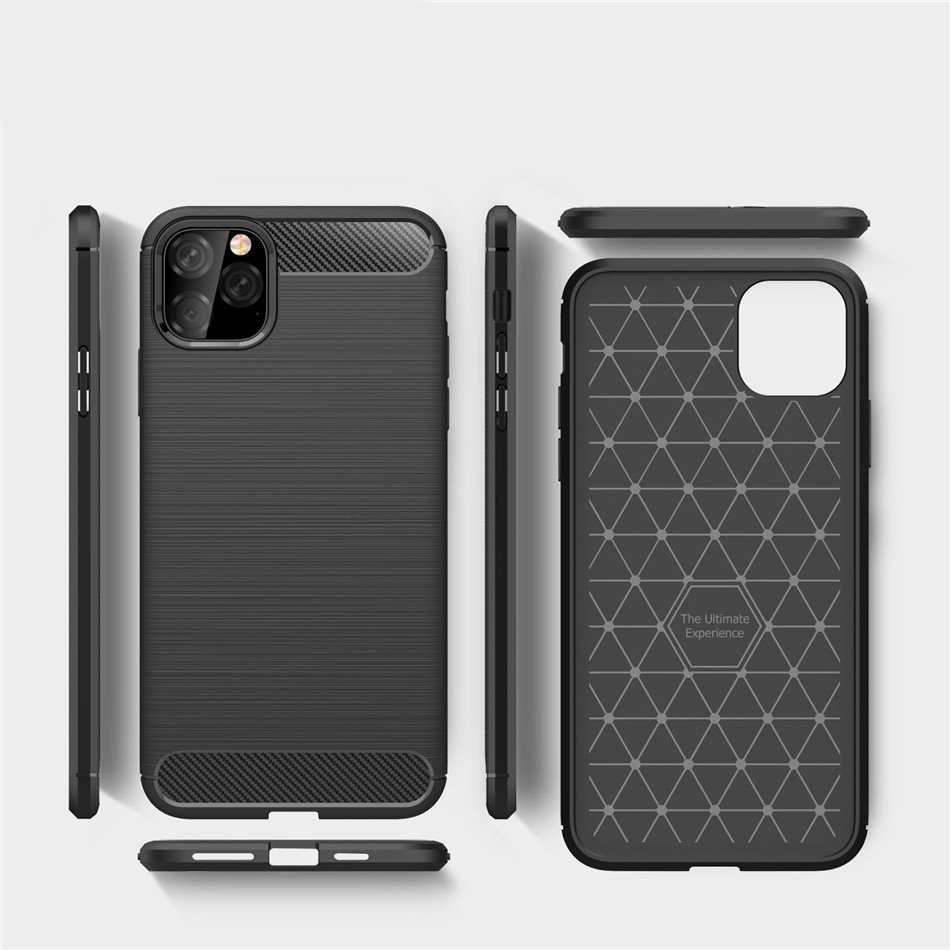 Силиконов Калъф Carbon за iPhone 13/12/Mini/11/Pro/Max/XS/X/XR/SE 2