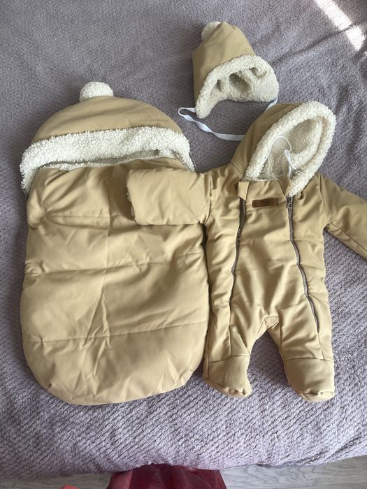 Детский конверт с курткой, на выписку