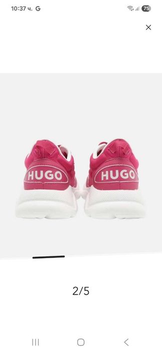 Hugo boss кожени маратонки 38-39номер
