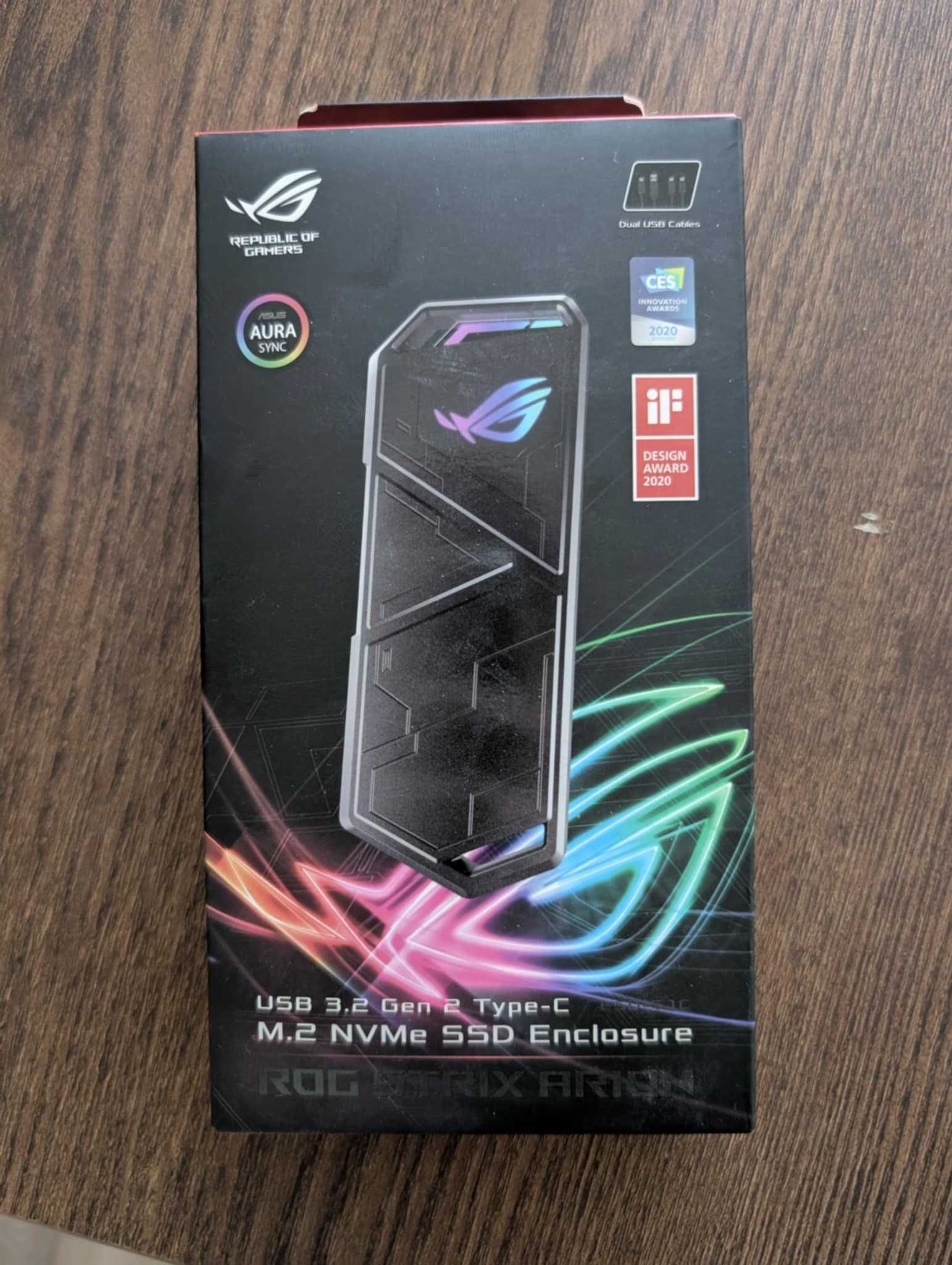 Чекмедже за SSD ASUS ROG Strix Arion M.2 NVME SSD