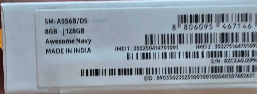 Samsung A55 5G de 128 Gb