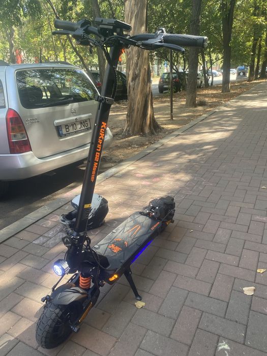 Trotineta electrica kukirin g2 master +antifurt + 2 seturi placute