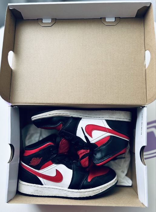 Air Jordan 1 otiginali, marime 36 copii (unisex)