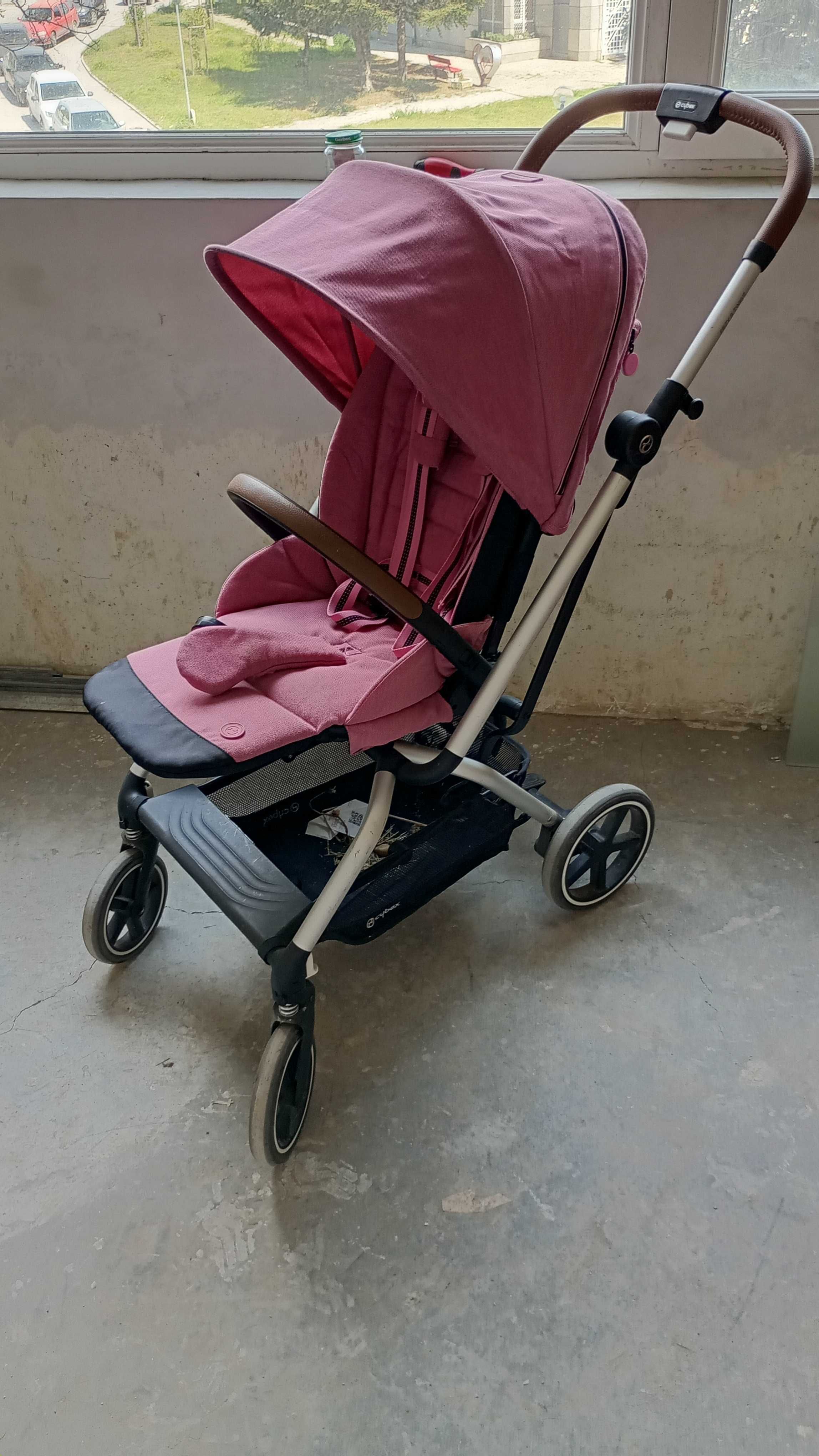 Бебешка количка Cybex Balios S Lux + кошница Cybex Atom