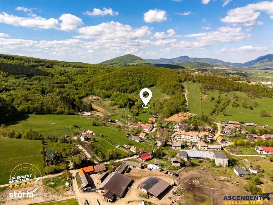 FILM! Teren extravilan cu priveliste deosebita, 11.306 mp, Malnas-Bai,