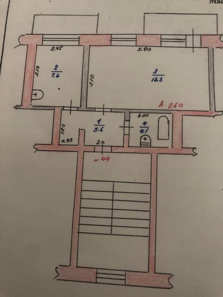 Продам однокомнатную квартиру