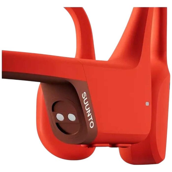 Casti wireless open ear cu conductie osoasa Suunto Sonic Coral Red