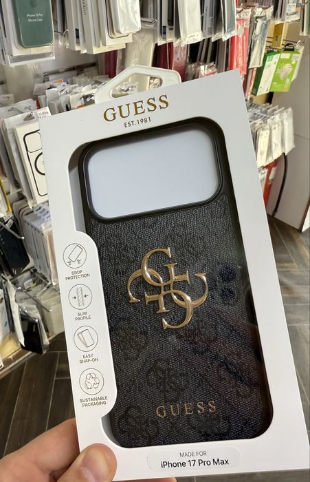 Iphone 17 pro max Оргинални Калъфи на Guess
