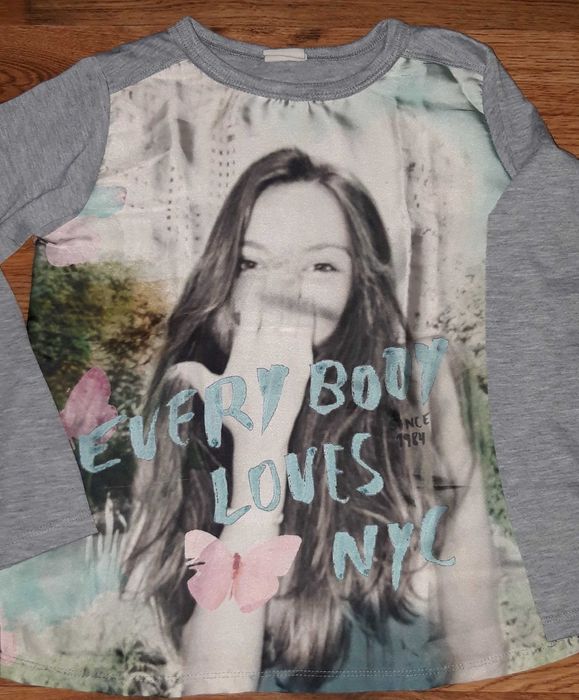 Блузка ZARA и дънки Gymboree за ръст 128