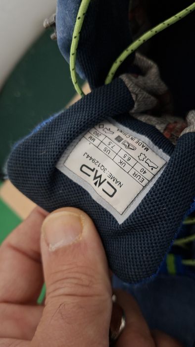 CMP Туристически Rigel Mid Trekking Shoe Wp 3Q12944J Светлосини