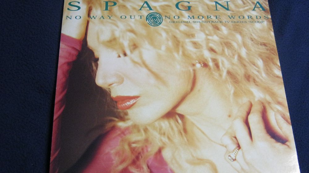 Disc vinil,Maxi,SPAGNA,1992.No Way Out/No Way Words,original