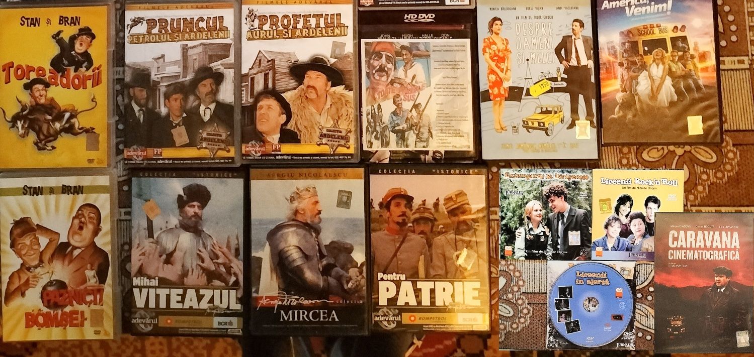 DVD-uri filme românești