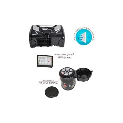 Супер долго вечный Пылесос JVC JH-VC411 (циклон) со стаканом рекоменду