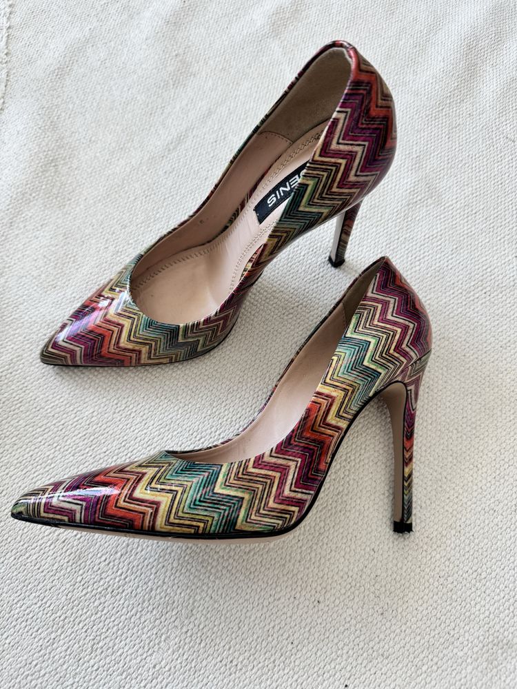 Pantofi Stiletto piele, marimea 36