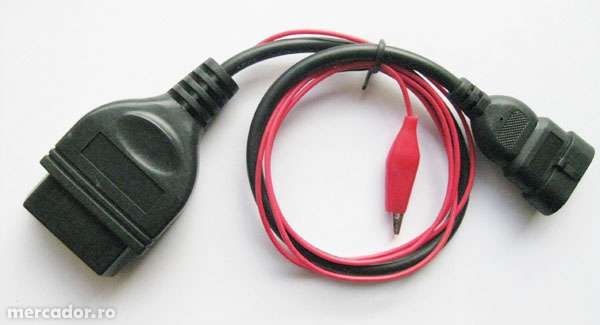 Cablu adaptor tester diagnoza Fiat, Lancia , Alfa Romeo , 3 pini OBD2
