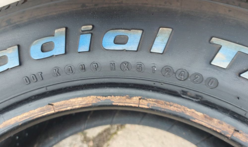 Set 4buc P 225/60 R15 95S BF Goodrich Radial T/A M+S