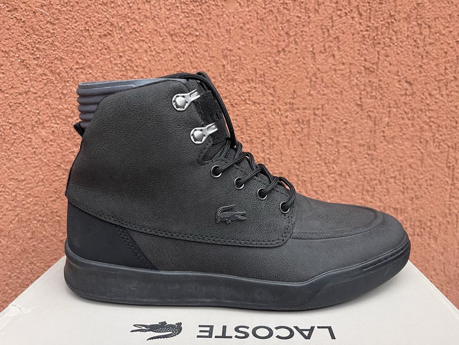 Ghete Lacoste impermeabile originale noi piele bocanci