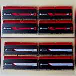 32GB RAM DDR3 1866MHz Corsair Dominator GT RED