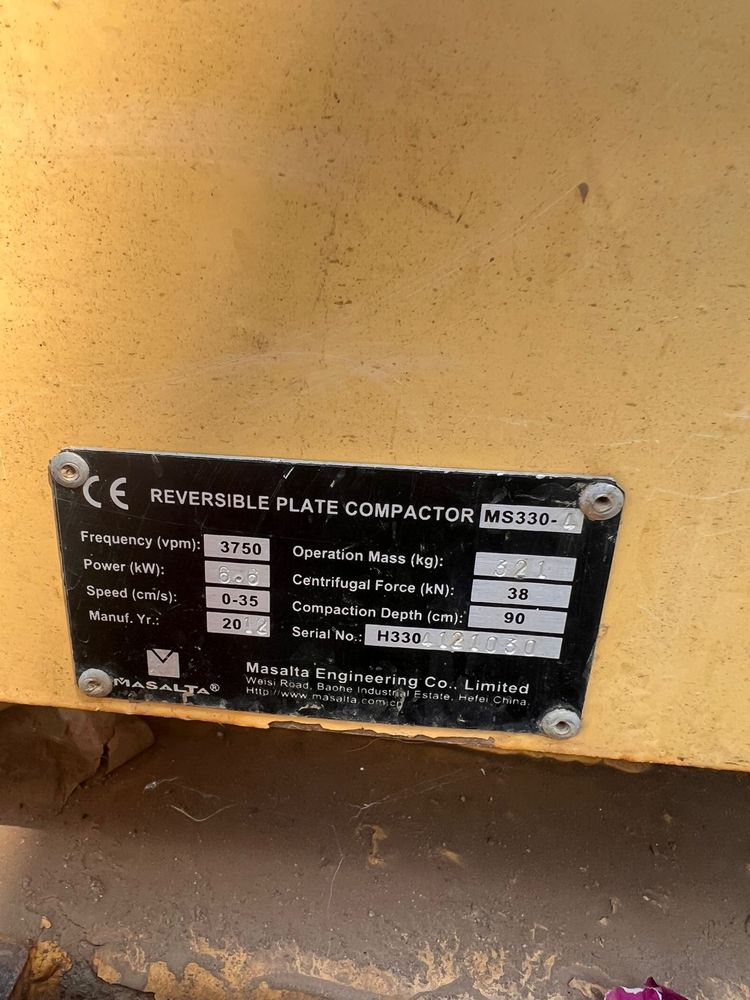 Placa compactoare MS 330-4