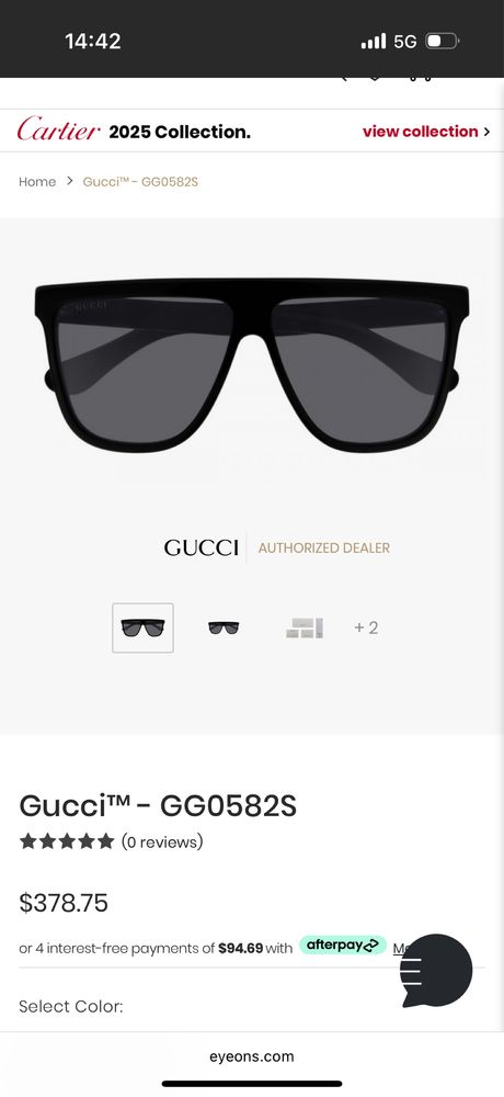 Оригинални Gucci GG0582S