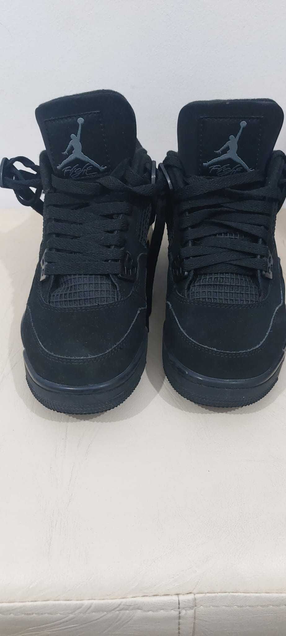 Adidasi Nike Jordan 4 Black Cat - marimea 39