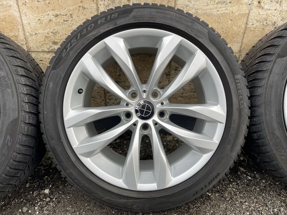 Jante Roti 18 BMW F10 Seria 5 6 Anvelope iarna 245 45 R18 / 275 40 R18