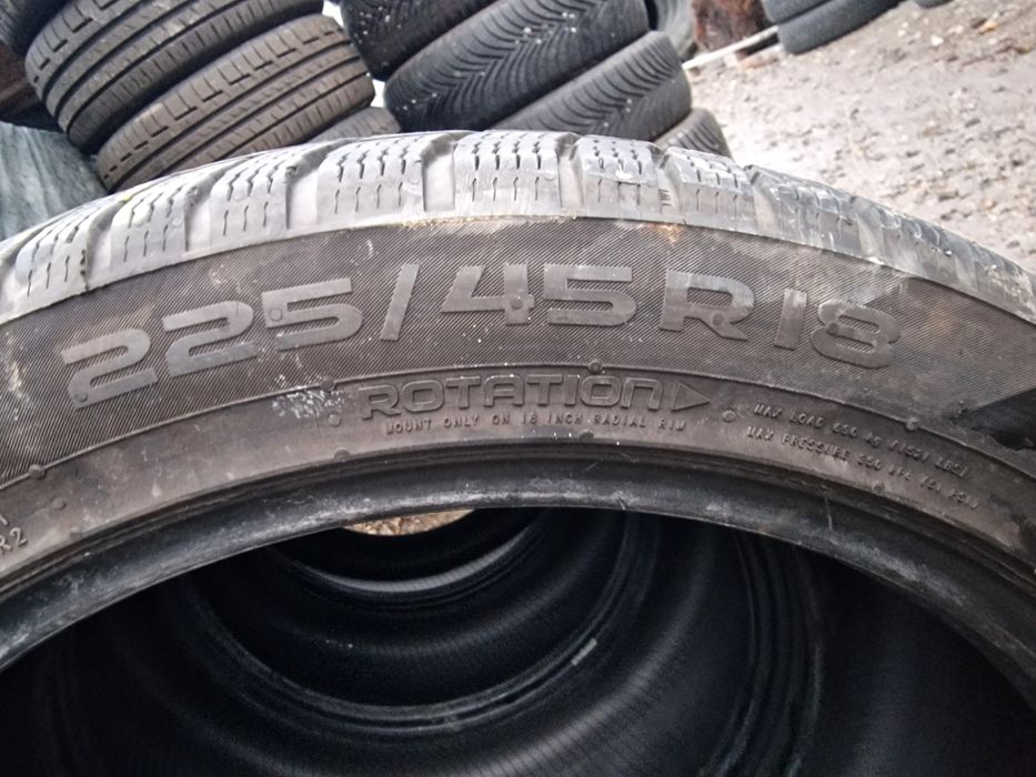 Anvelope 225/45R18 marca Nokian, DOT 2021, M+S