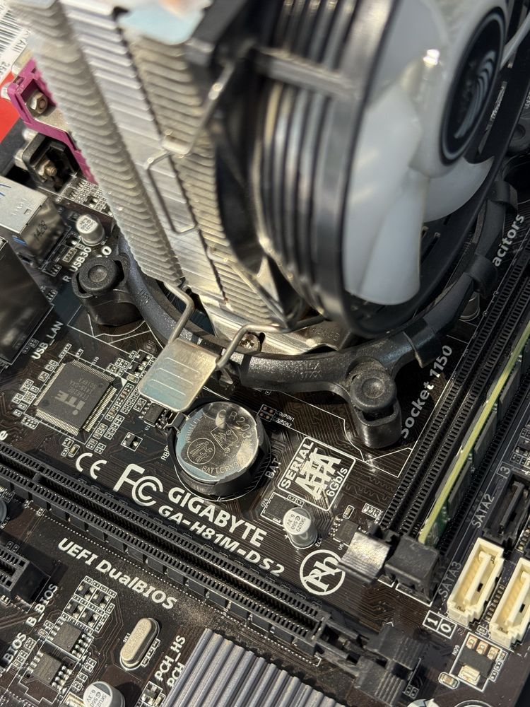 i7-4770+GigabyteH81M-DS2+ram ddr3 8GB