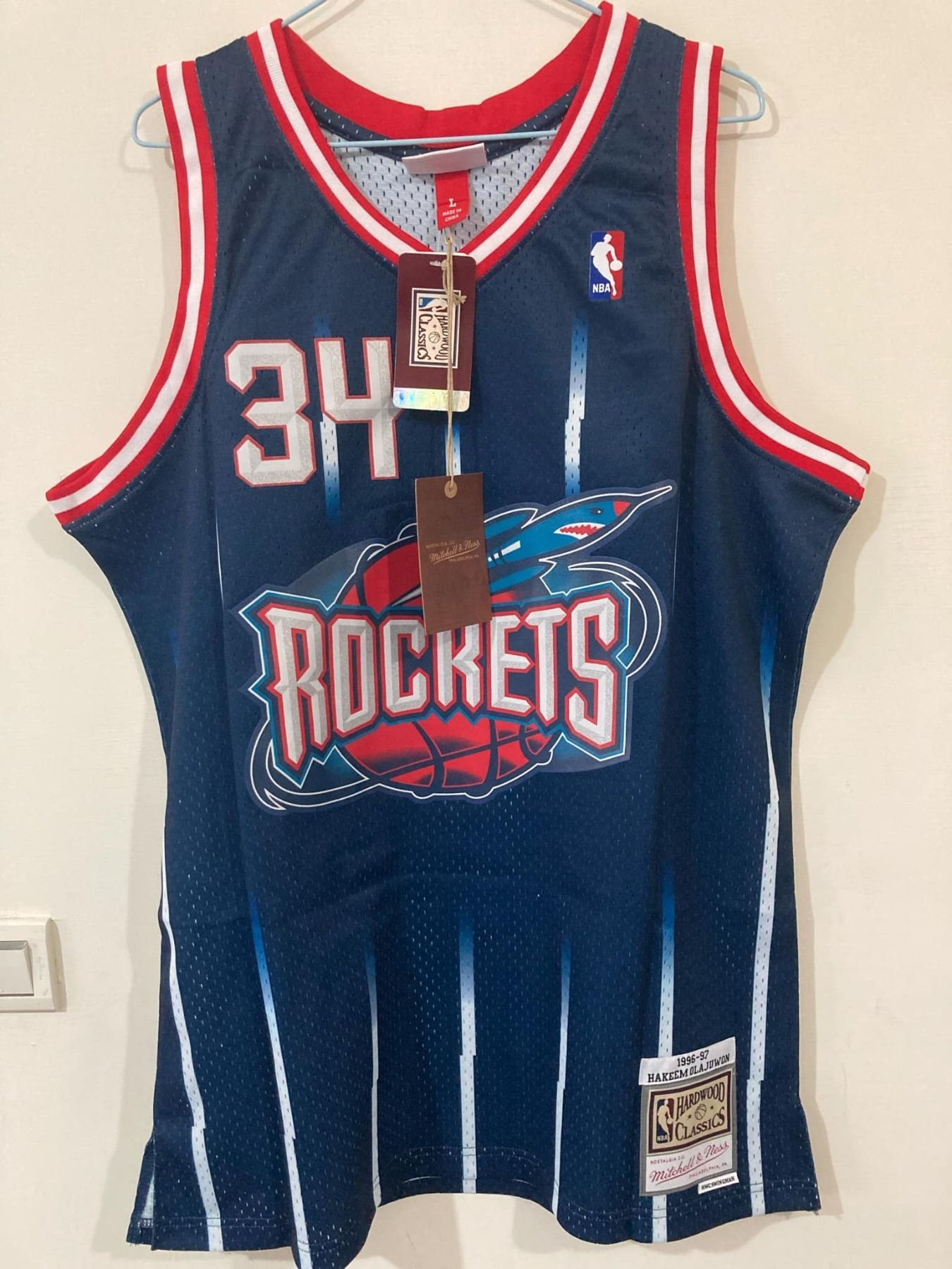 Mitchell and Ness Hakeem Olajuwon 1996-97