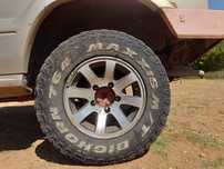 Джанти с Гуми maxxis 235 75 15 за джип , Витара офроуд