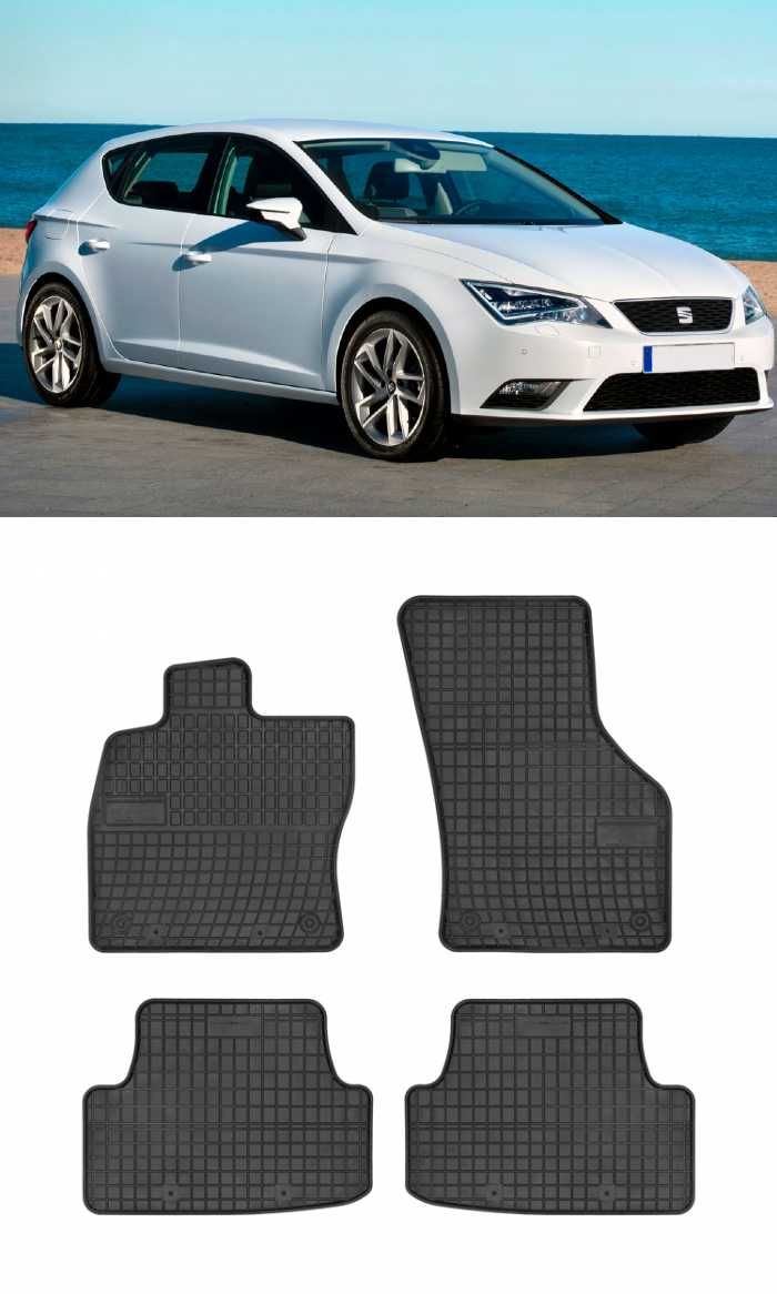 Гумени стелки Frogum за Audi A3 13-20 VW Golf VII 12-19 Leon 3 12-20