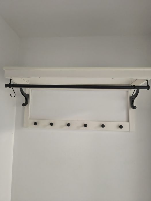 Banca și cuier HEMNES IKEA