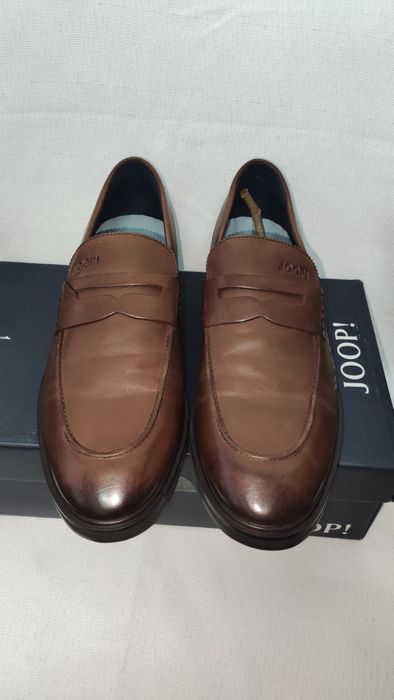 Страхотни мъжки половинки от естествена кожа JOOP ! №46