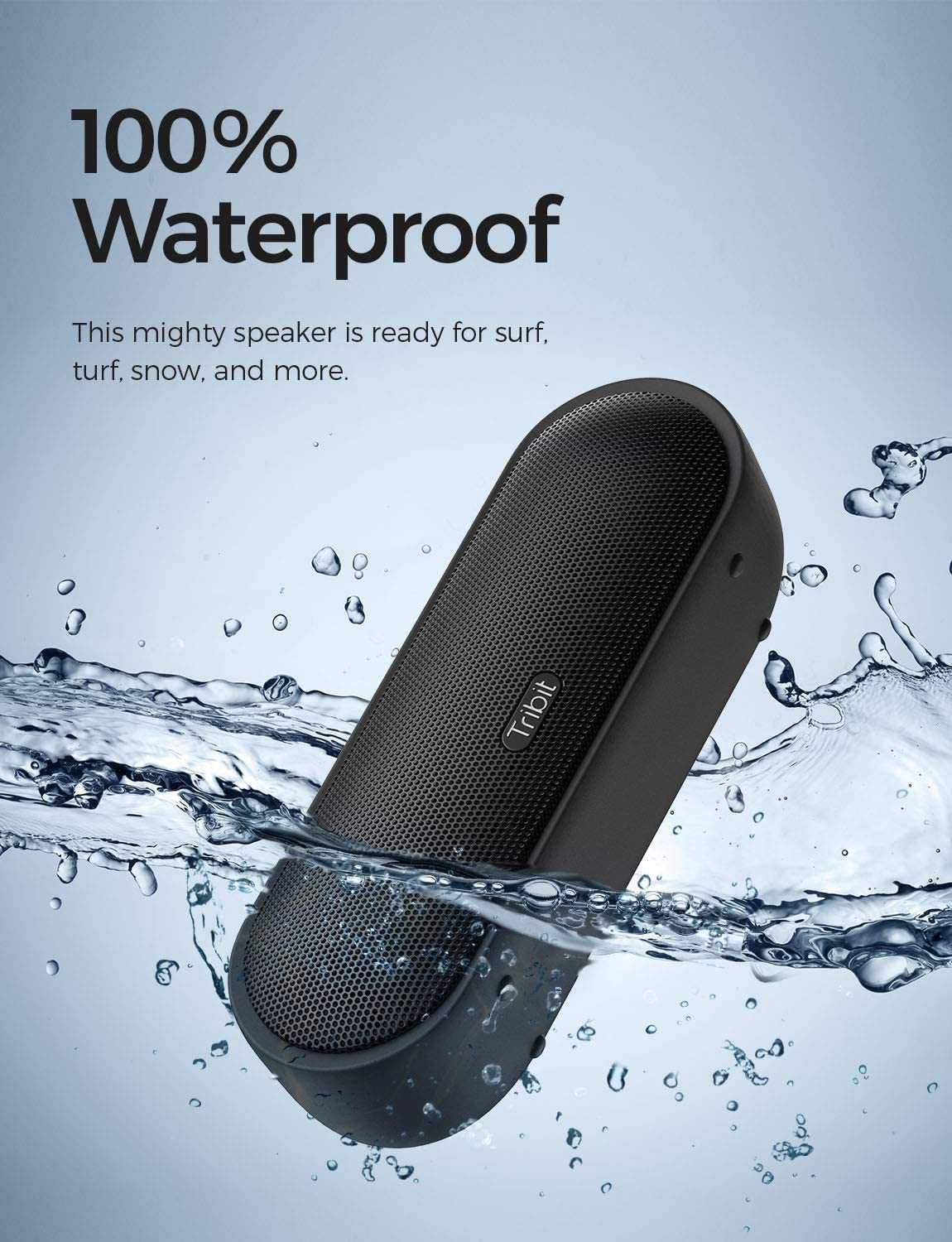 Tribit MaxSound Plus-безжична Bluetooth тонколона,24W,черен цвят